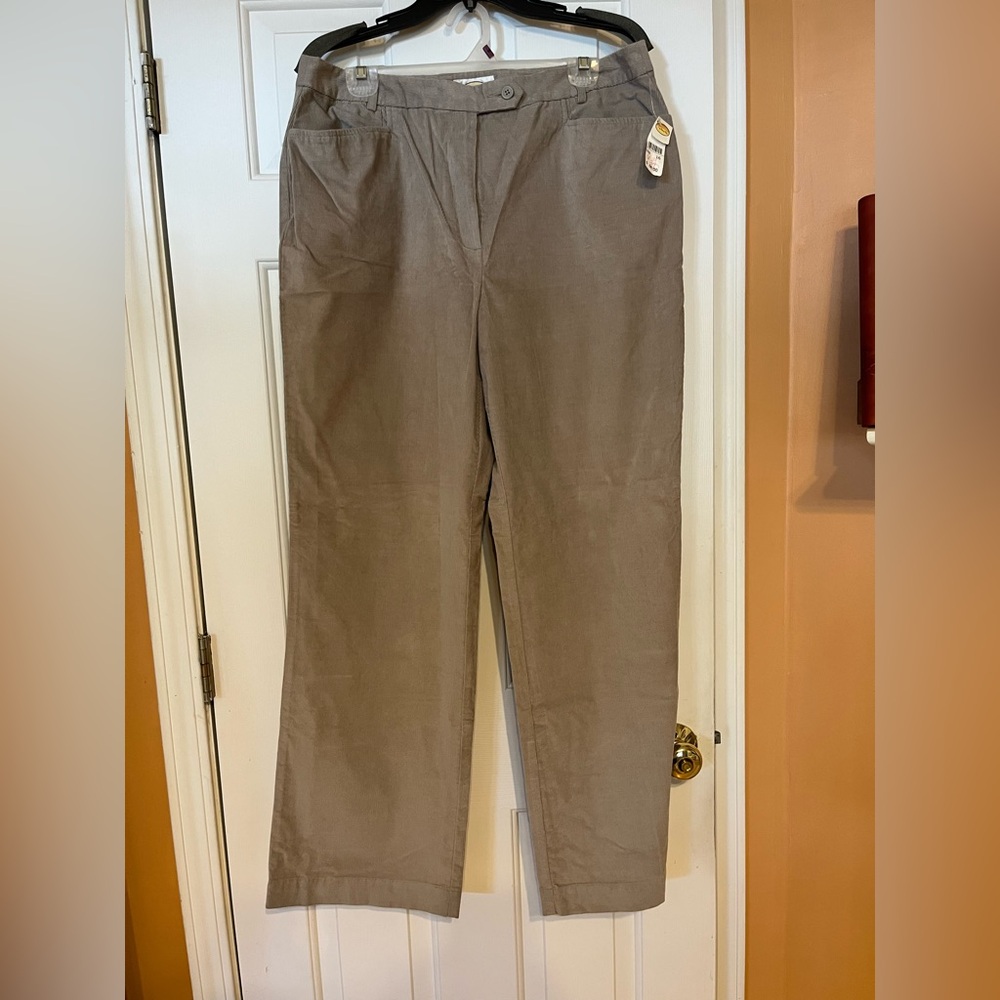 Talbots Taupe Casual Pants